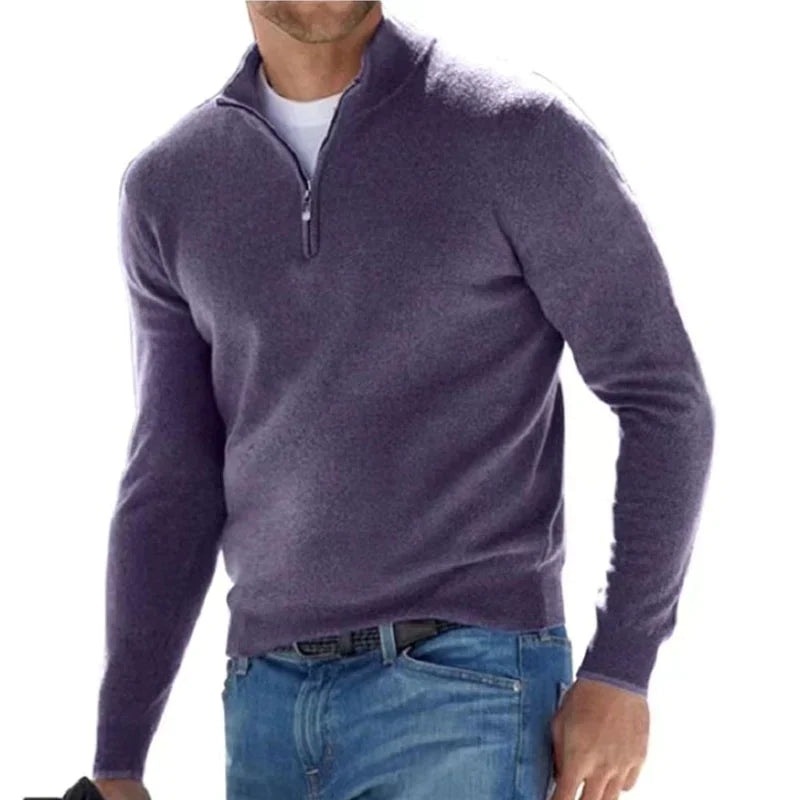 Truien Heren | Zip-Up Trui | Stijlvol & Comfort