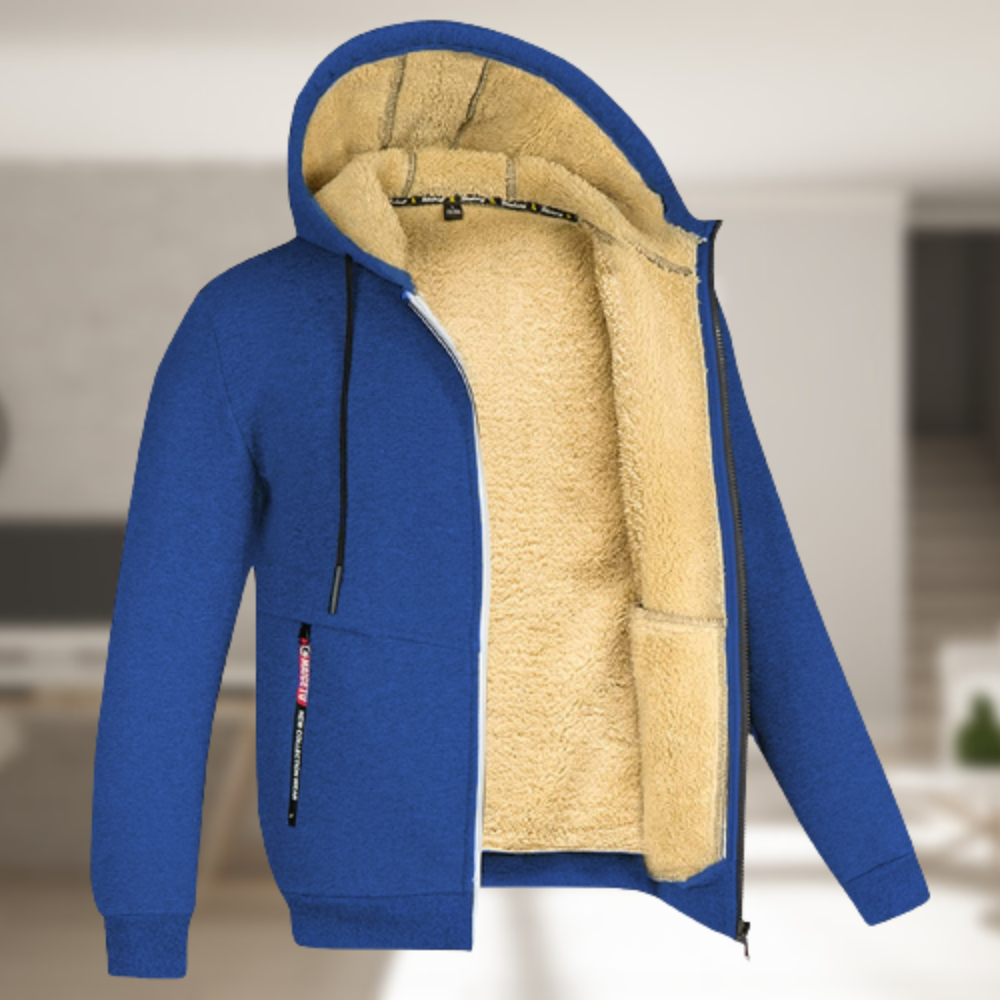 Winterjas Heren | Dik Gewatteerd & Gevoerd | Loose Fit Tussenjas
