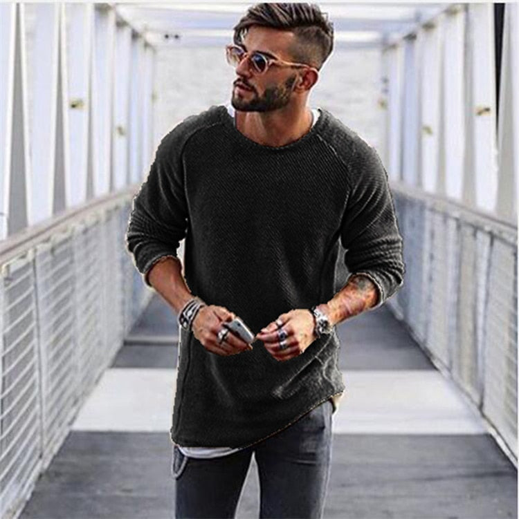 Vest Heren | Lange Gebreide Trui | Comfort & Veelzijdige Stijl