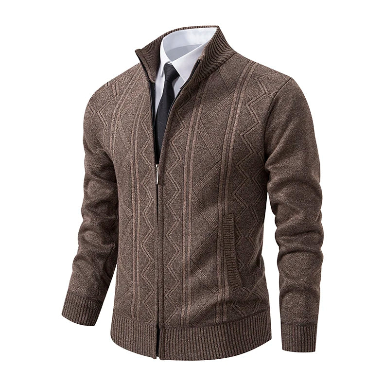 Luxe gebreid vest | Warm & Stijlvol | Zakelijk & Casual elegantie | Polyester