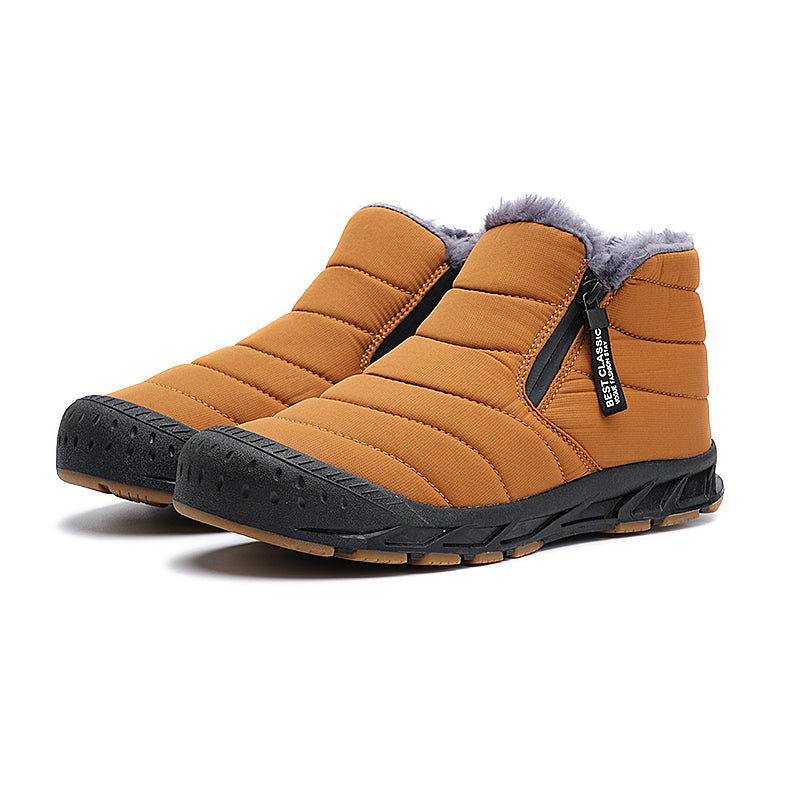 Sneeuwlaarzen Heren | Warme met Rits | Antislip & Gevoerd | Schoenen Heren