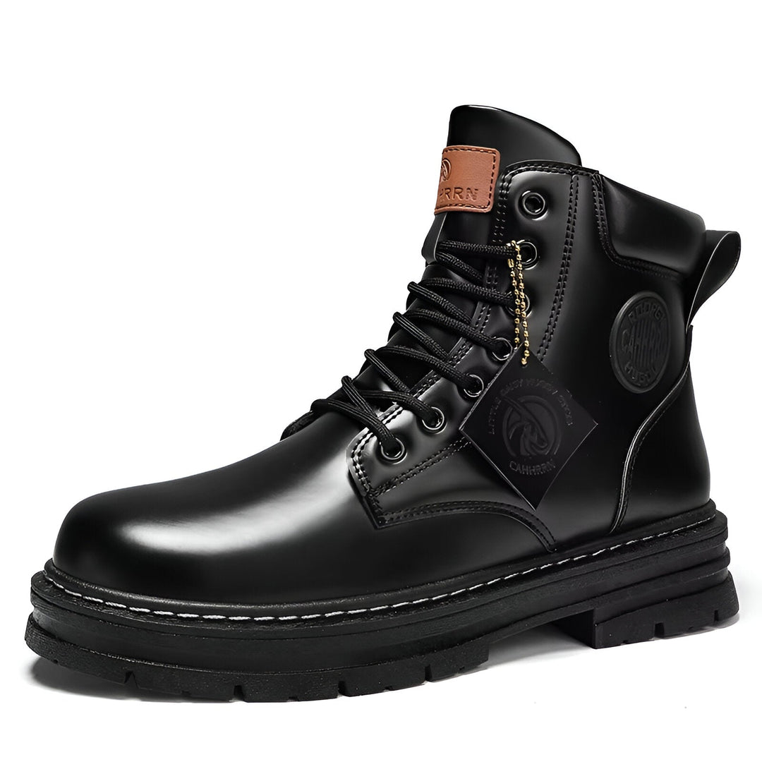 Luxe Lace-Up Waterdichte Winterlaarzen voor Mannen met Duurzame Zool en Knusse Wamrth | Daniel
