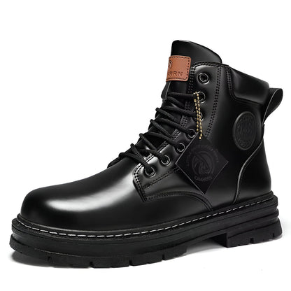 Luxe Lace-Up Waterdichte Winterlaarzen voor Mannen met Duurzame Zool en Knusse Wamrth | Daniel