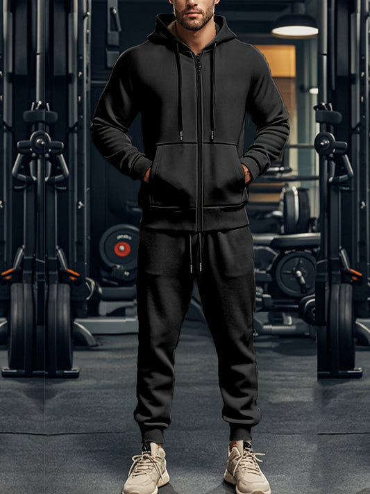 Heren Trainingspak | Hoodie & Joggingbroek | Comfortabel & Casual | Voor Sport & Vrije Tijd