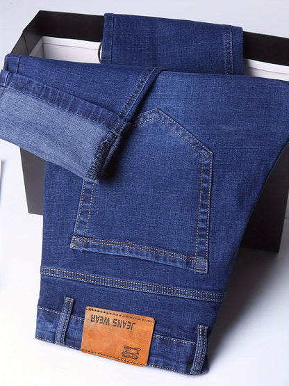Heren Jeans | Wijde pijpen | Gewassen look & gemiddelde stretch