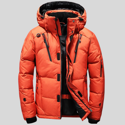 Charmante winterjas met capuchon voor ultieme warmte en tijdloze elegantie | Marcel