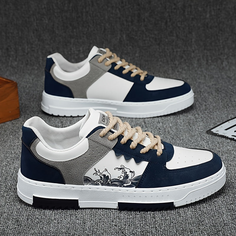 Heren Skateboard Sneakers | Antislip & Trendy | Zachte Zool | Casual & Sport