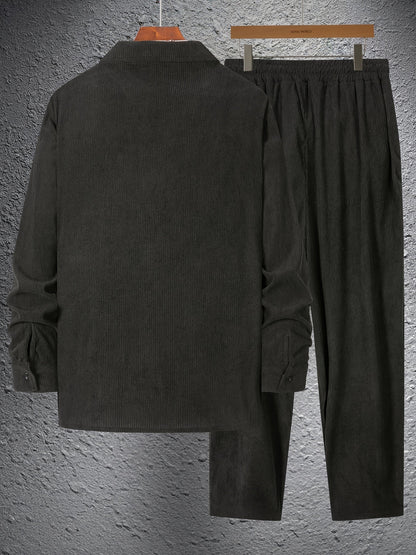 Corduroy Herenset | Trendy & Comfortabel | Casual Stijl & Moderne Elegant