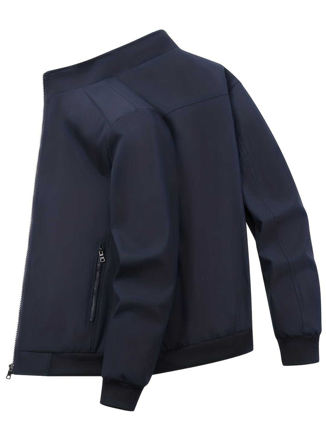 Heren Windjack | Lichtgewicht & Ademend | Ritssluiting & Opstaande Kraag | Outdoor & Sport
