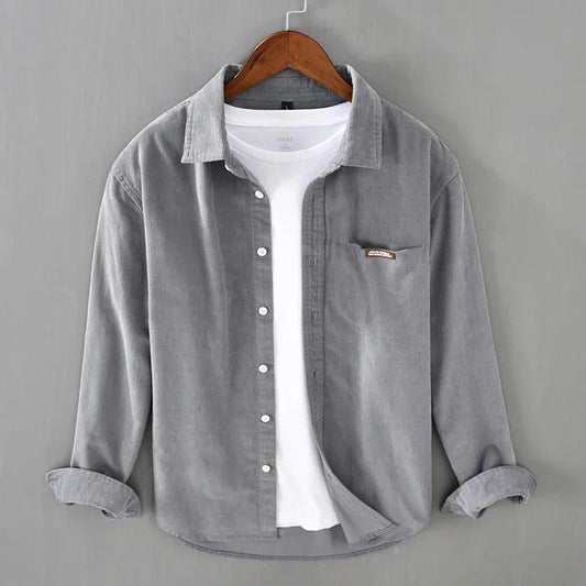Heren Shirt | Straight | Met Knoopjes | Herfst