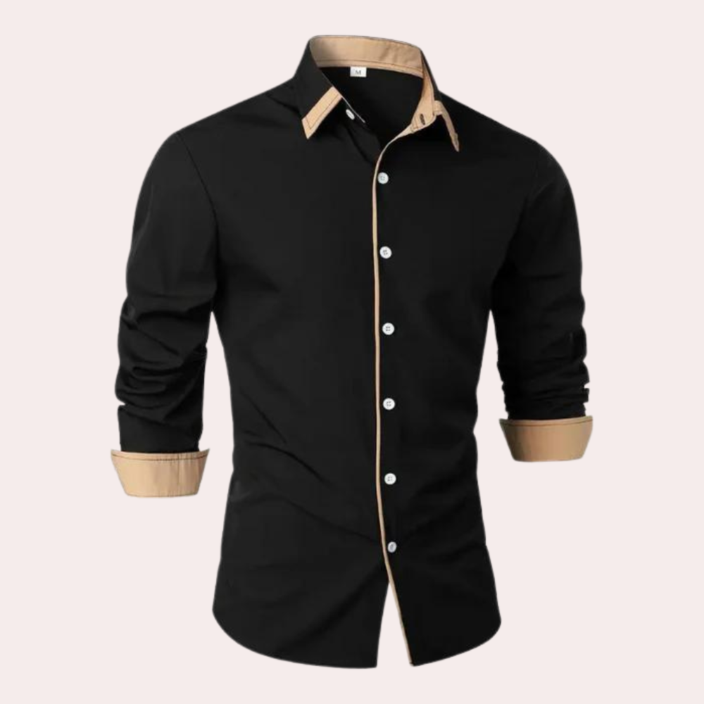 Klassiek winter overhemd voor heren met tijdloos design en veelzijdige elegantie | Tommy