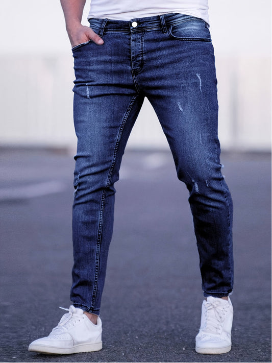 Heren Skinny Fit Jeans | Medium stretch en comfort | Veelzijdig denim