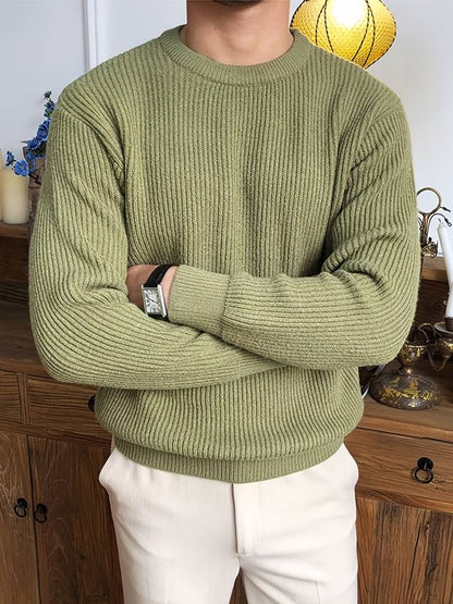 Truien Heren | Gebreide Ribbel Sweater | Tijdloze Warmte & Comfort