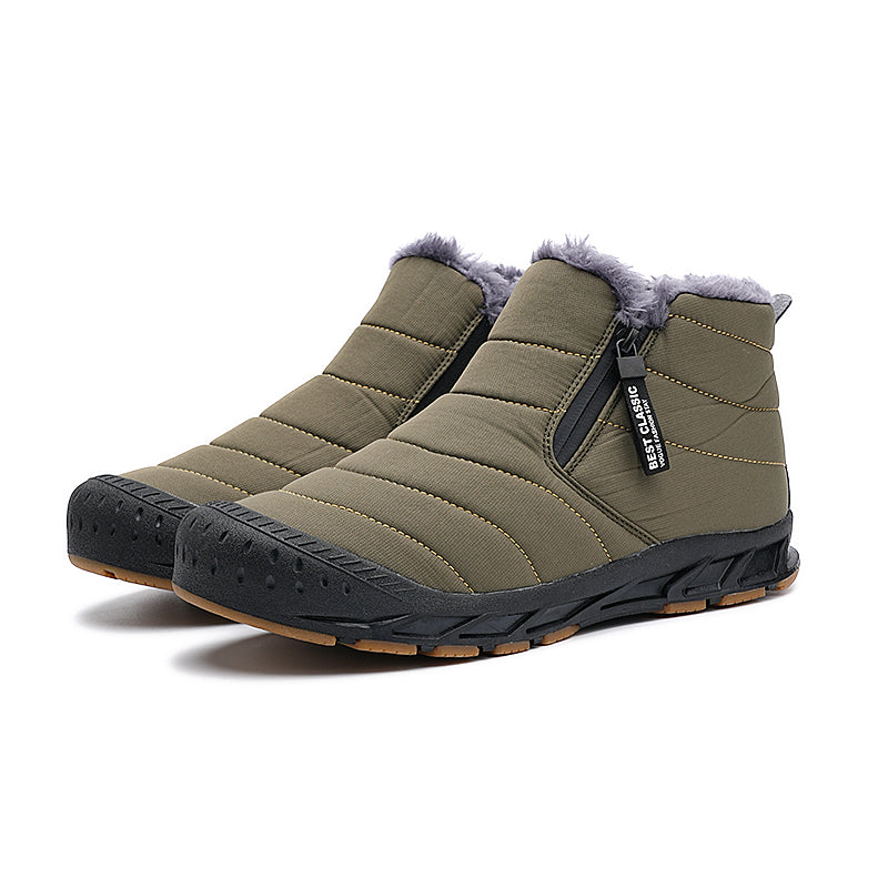 Sneeuwlaarzen Heren | Warme met Rits | Antislip & Gevoerd | Schoenen Heren