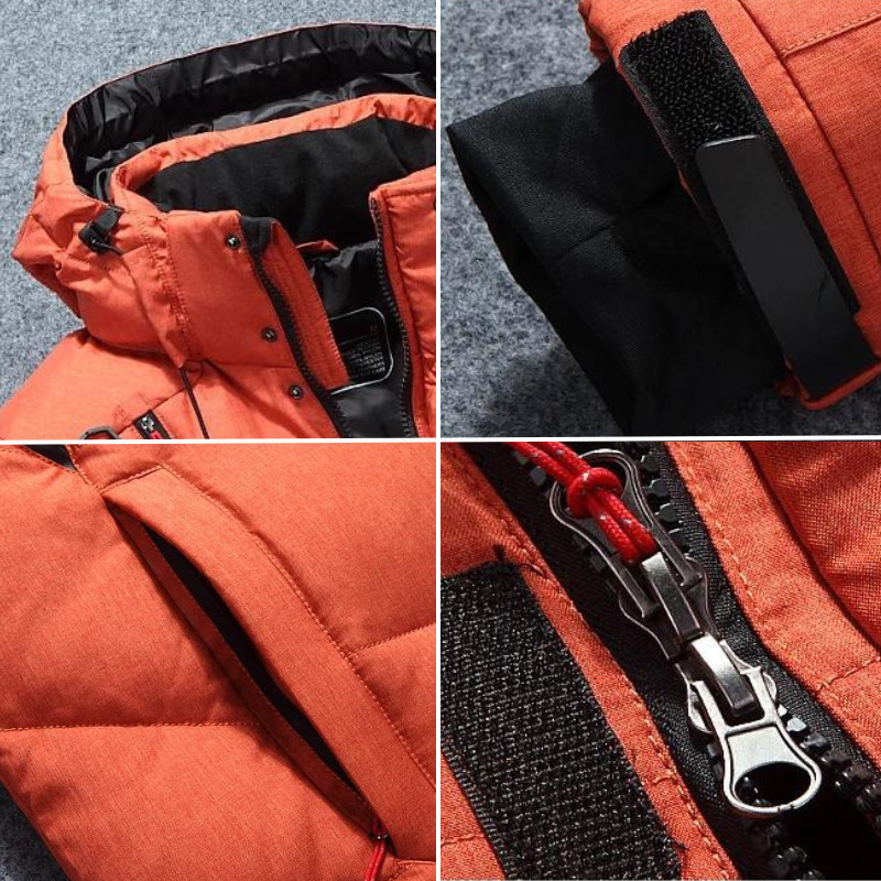 Charmante winterjas met capuchon voor ultieme warmte en tijdloze elegantie | Marcel
