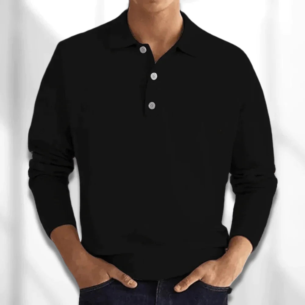 Heren Polo trui | Tijdloos & Casual | Zachte Stoffen Blend | Comfortabele pasvorm