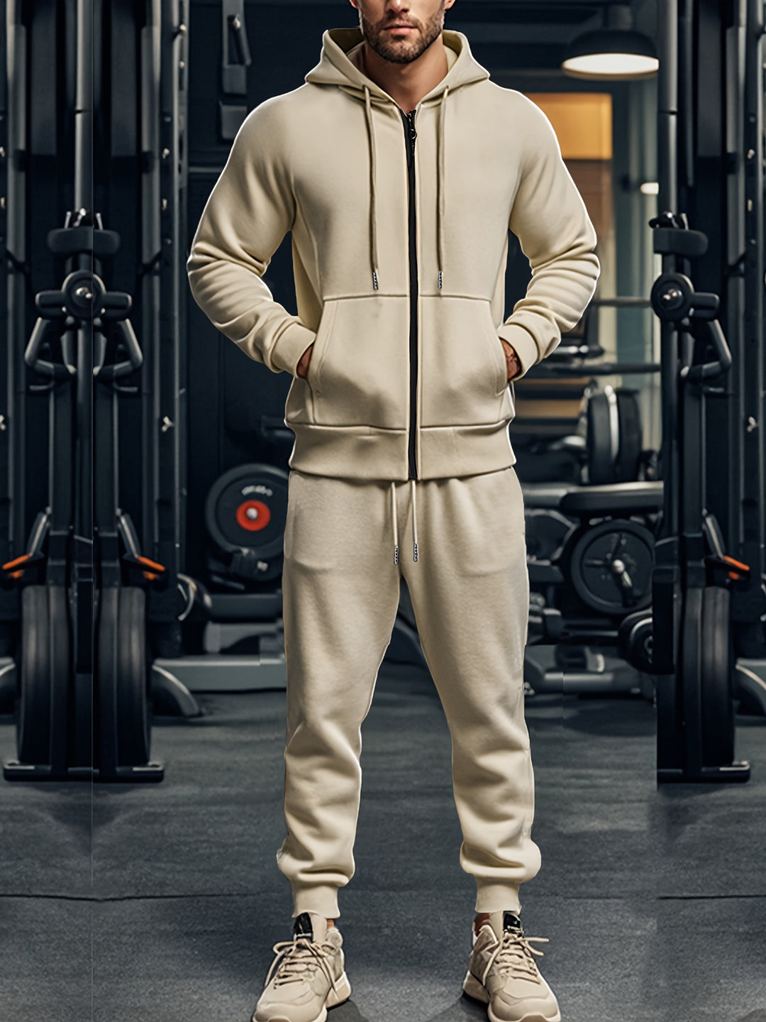 Heren Trainingspak | Hoodie & Joggingbroek | Comfortabel & Casual | Voor Sport & Vrije Tijd