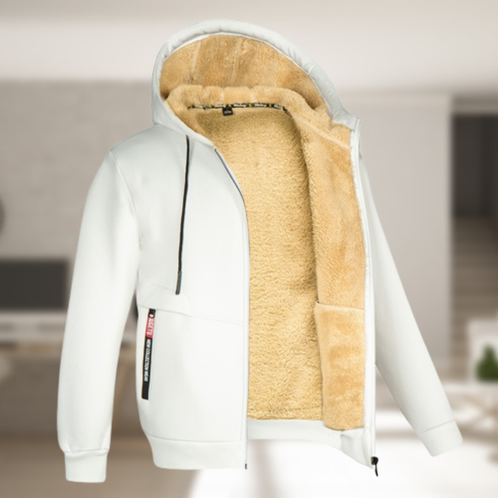 Winterjas Heren | Dik Gewatteerd & Gevoerd | Loose Fit Tussenjas