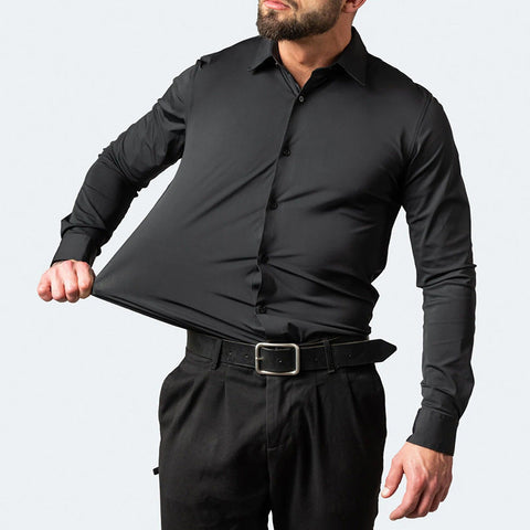 Overhemd Heren | Strijkvrij Kledingstuk | Slim Fit | Elegant Design