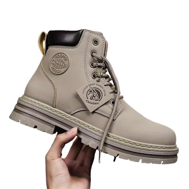 Luxe Lace-Up Waterdichte Winterlaarzen voor Mannen met Duurzame Zool en Knusse Wamrth | Daniel