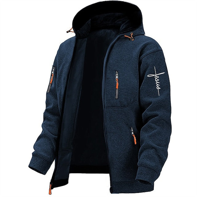 Winterjas Heren | Zip-Up Hoodie | casual& Comfort