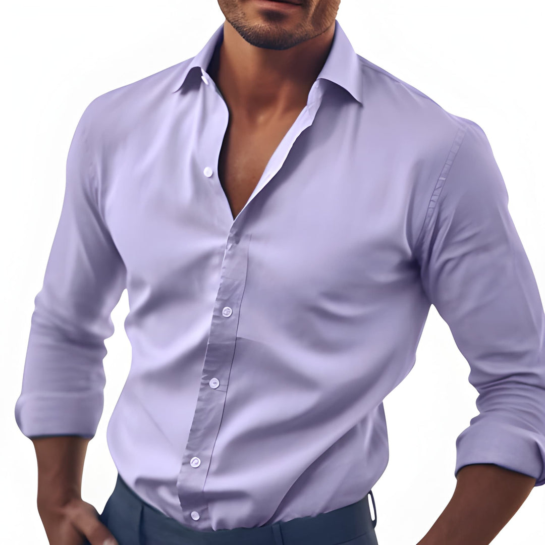 Heren Shirt | Elegant | Lange Mouw | Lente