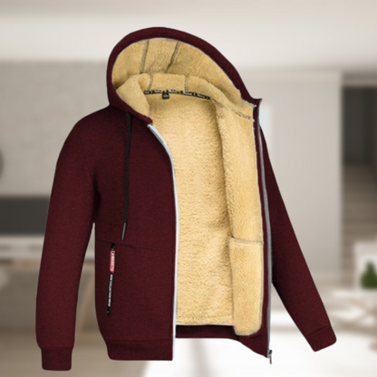 Winterjas Heren | Dik Gewatteerd & Gevoerd | Loose Fit Tussenjas