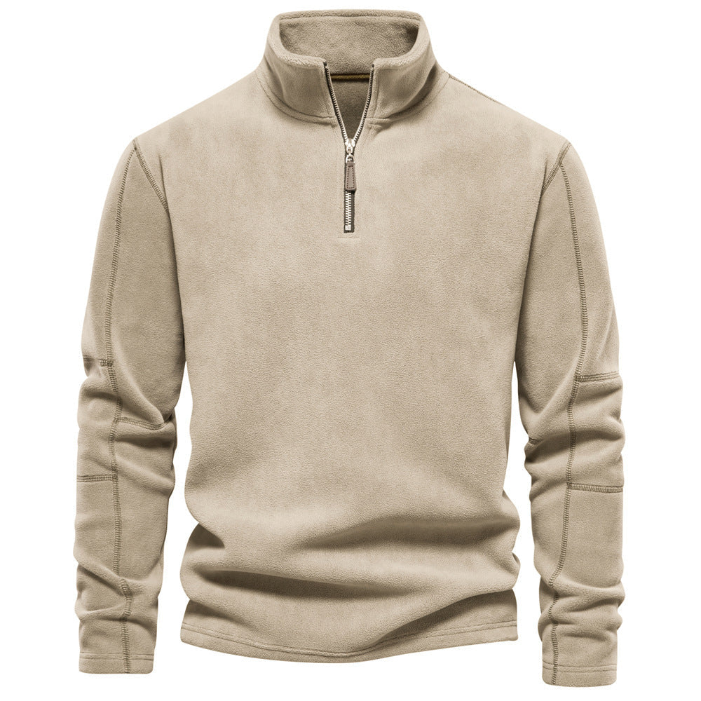 Truien Heren | Thermische Sweater | Half-Zip Staande Kraag | Winter