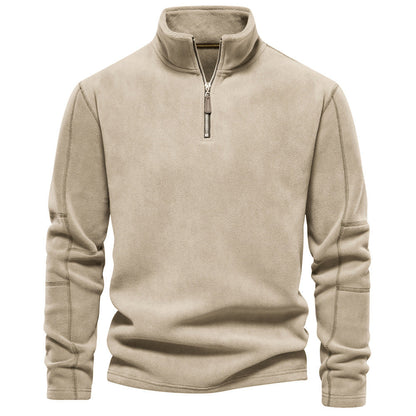 Truien Heren | Thermische Sweater | Half-Zip Staande Kraag | Winter