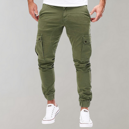 Cargo Broek Heren | Elastische Taille | Comfortabele Werkkleding