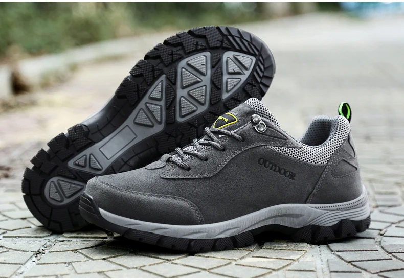Wandelschoenen Heren | Outdoor Schoenen | Vetersluiting | Outdoor