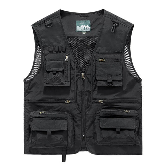 Heren Bodywarmer | Cargo | Met Rits | Zomer