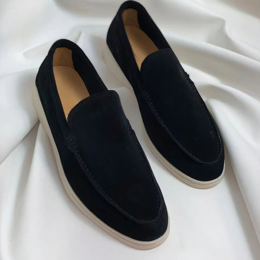 Loafers heren instappers in zwart