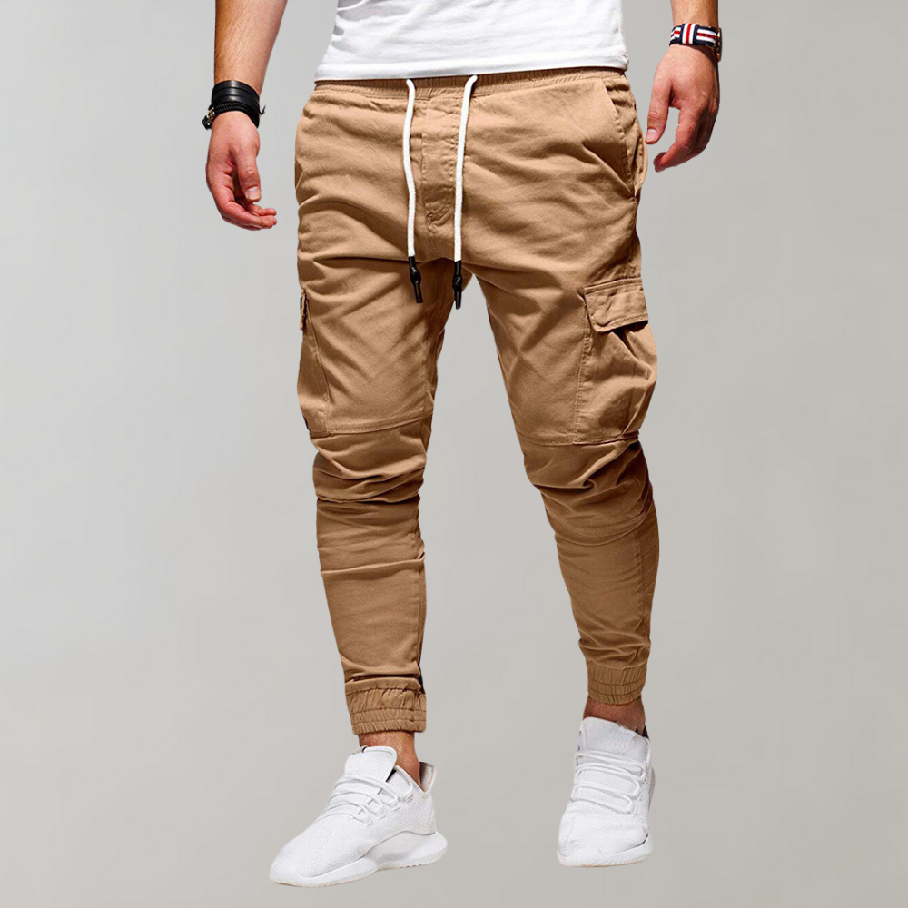 Cargo Broek Heren | Elastische Taille | Comfortabele Werkkleding