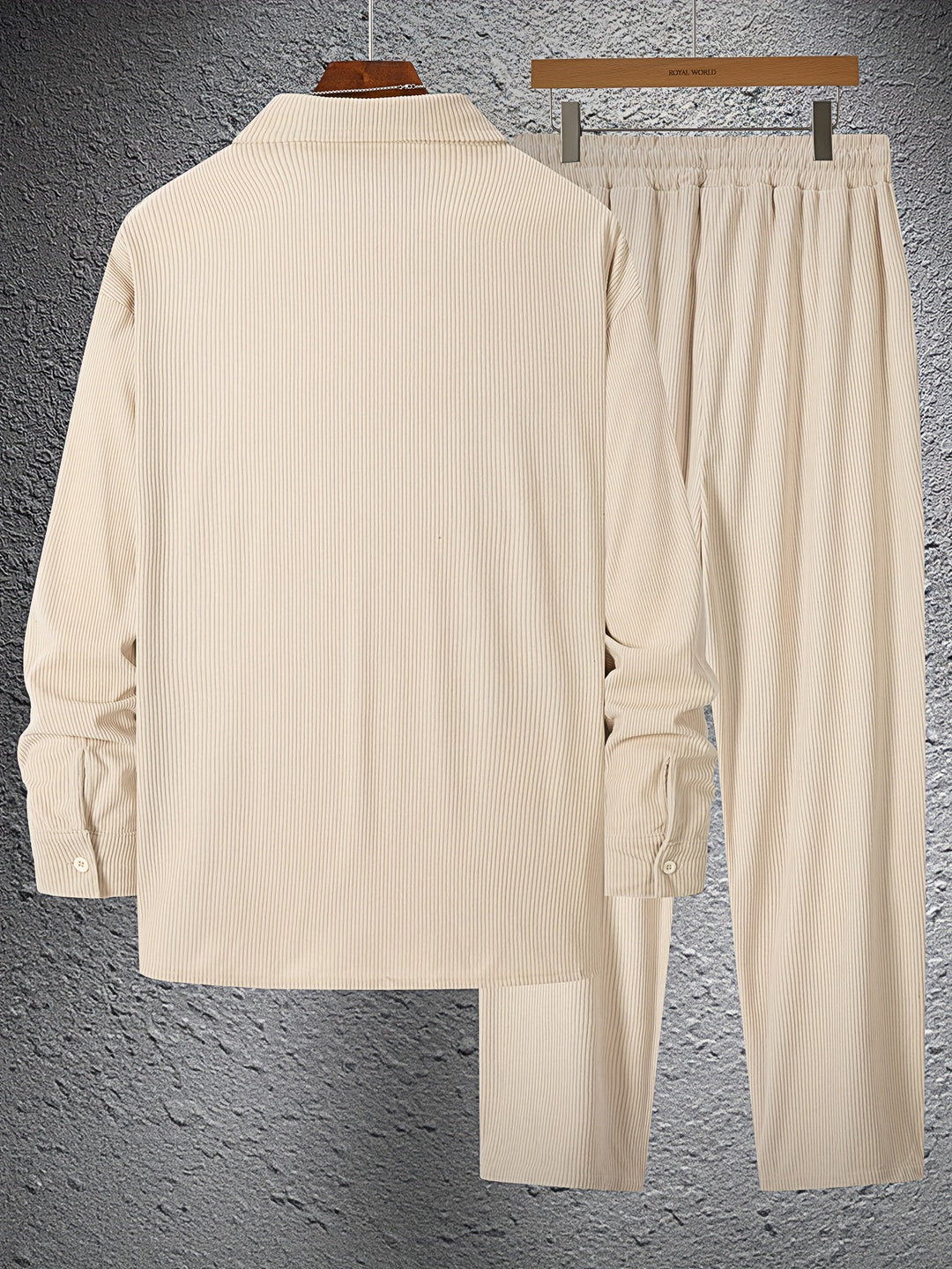 Corduroy Herenset | Trendy & Comfortabel | Casual Stijl & Moderne Elegant