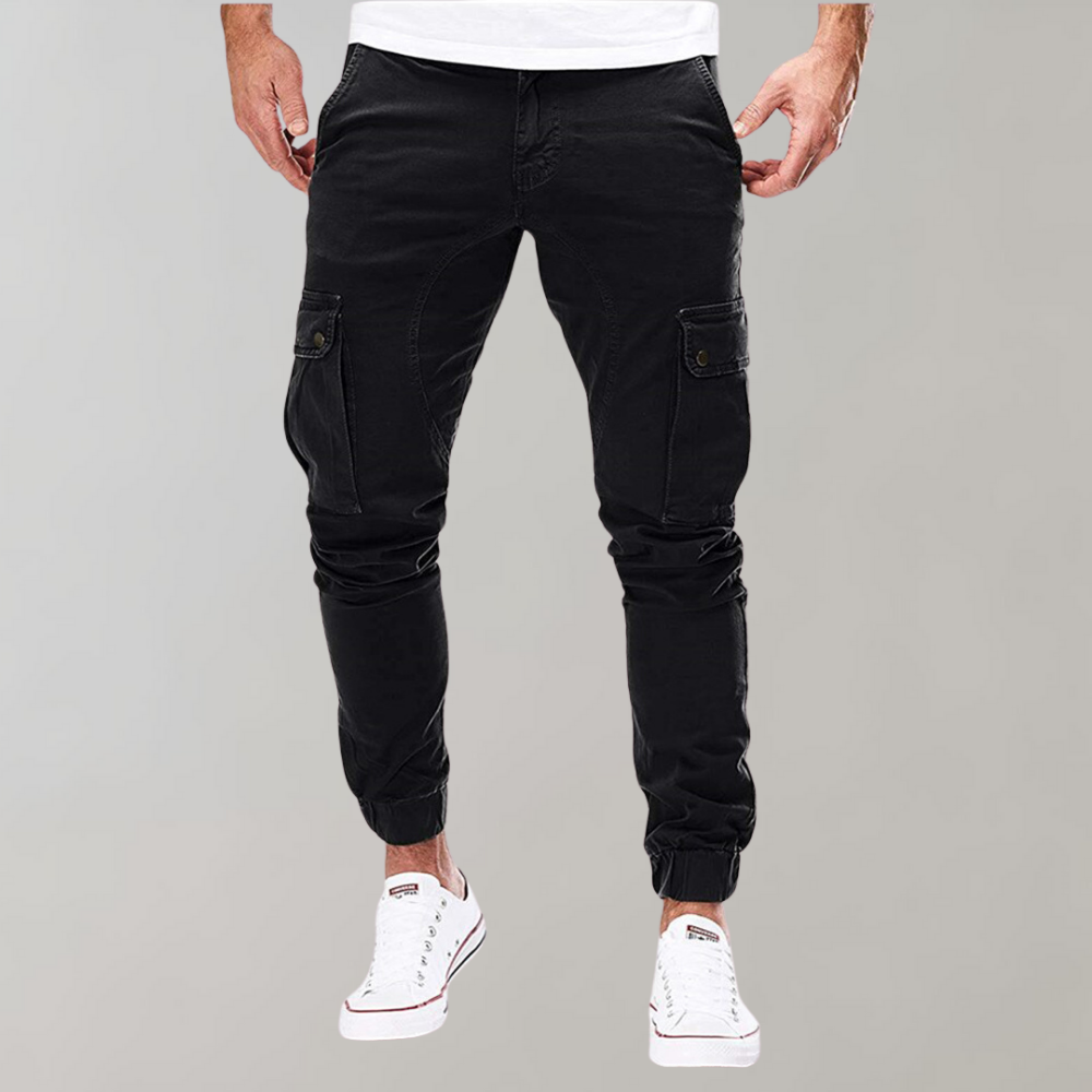 Cargo Broek Heren | Elastische Taille | Comfortabele Werkkleding