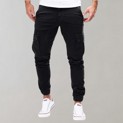Cargo Broek Heren | Elastische Taille | Comfortabele Werkkleding