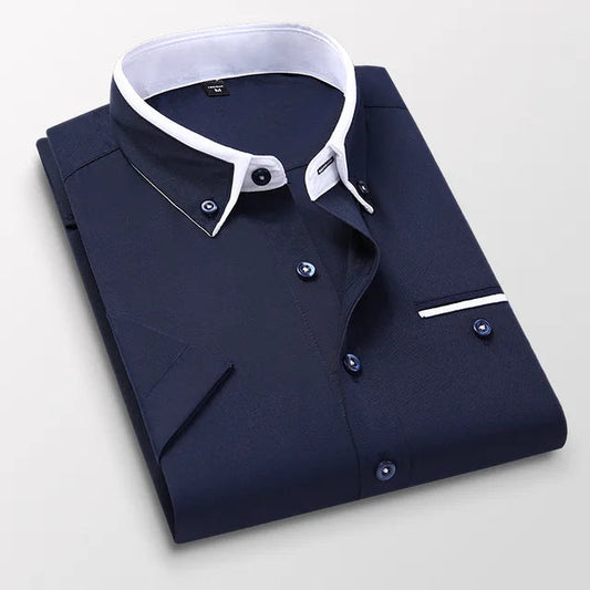 Heren Shirt | Elegant | Met Knoopjes | Zomer