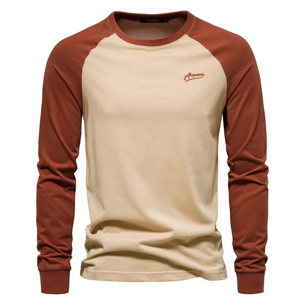 Geruit herfst overhemd heren Kyan in khaki