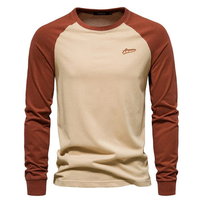 Geruit herfst overhemd heren Kyan in khaki