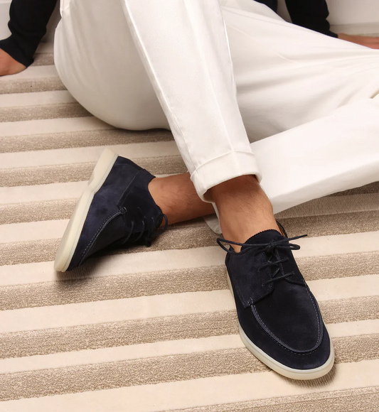 Loafers Heren | Suède Instapper | Tijdloze Elegantie & Comfort | Wandelschoenen