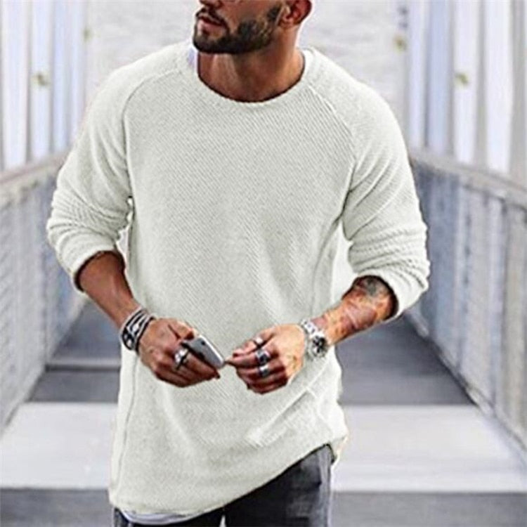 Vest Heren | Lange Gebreide Trui | Comfort & Veelzijdige Stijl