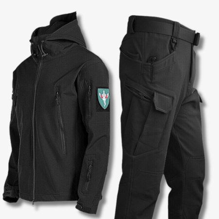 Winterjas Heren Set | Softshell Jas & Broek | Waterdicht & Winddicht