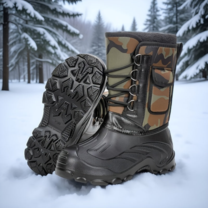 Sneeuwlaarzen Heren | Antislip Zool & Enkelsteun | Outdoor Schoenen Heren