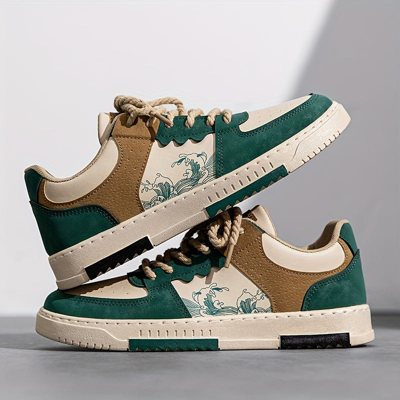 Heren Skateboard Sneakers | Antislip & Trendy | Zachte Zool | Casual & Sport