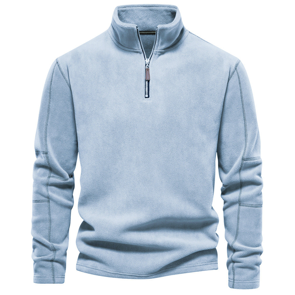 Truien Heren | Thermische Sweater | Half-Zip Staande Kraag | Winter