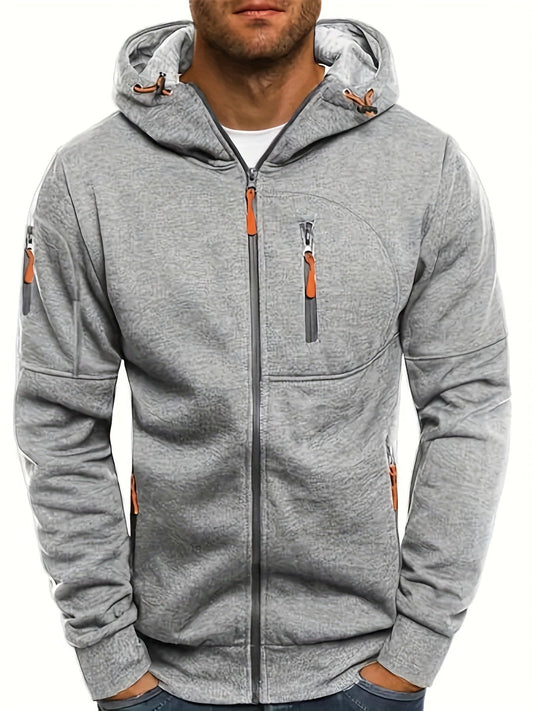Moderne casual hoodie voor heren met ultieme warmte en veelzijdige stijl | Maik
