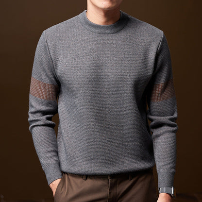 Heren Chunky Knit Trui - Ronde Hals Gestructureerd