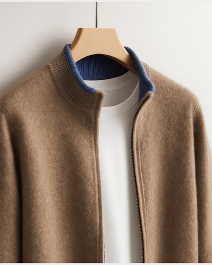 Heren Italiaanse Gebreide Vest - Klassieke Cardigan