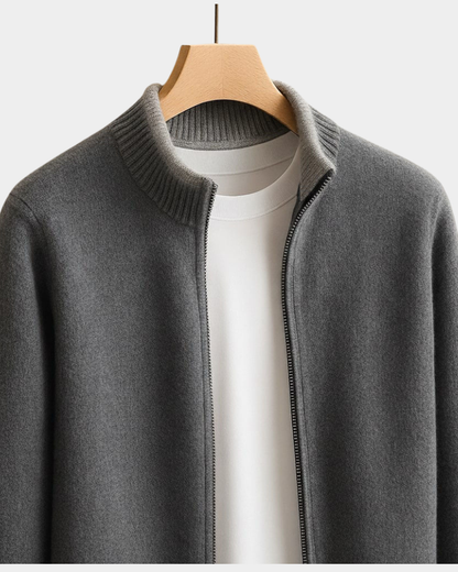 Heren Italiaanse Gebreide Vest - Klassieke Cardigan